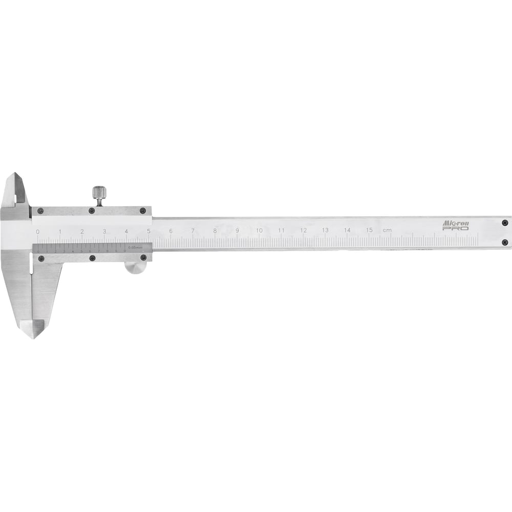 Штангенциркуль Micron ШЦ-1-125 0,05 дв шк ГРСИ 91149-24 с поверкой 128397