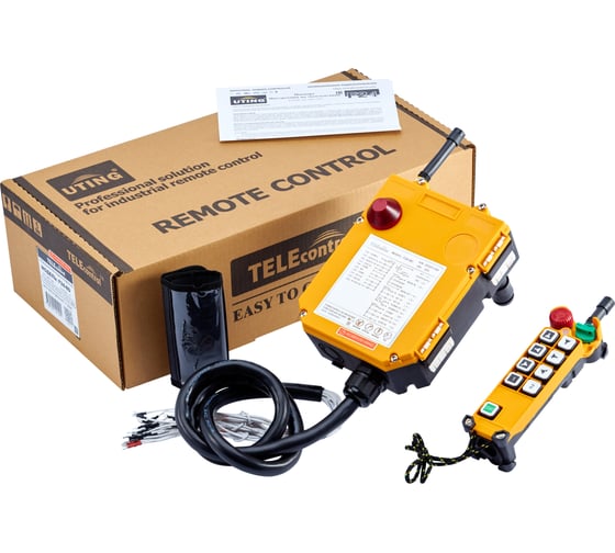 Изображение товара Промышленное радиоуправление (комплек) TELEcontrol F24-8D (AC48-220-380V) UCDf248d