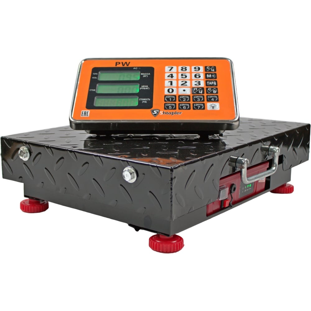 Изображение товара Электронные весы Shtapler PW 150 42_52 профессиональные торговые напольные