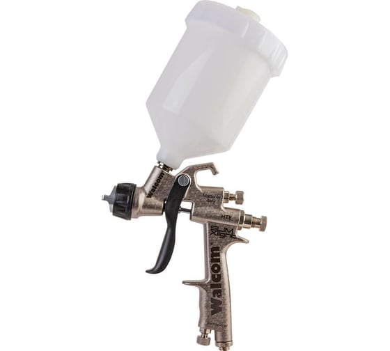 Изображение товара Краскопульт без манометра WALCOM SLIM XLIGHT S HTE/HALO SR 1,7мм, верхний бачок пластик 822017