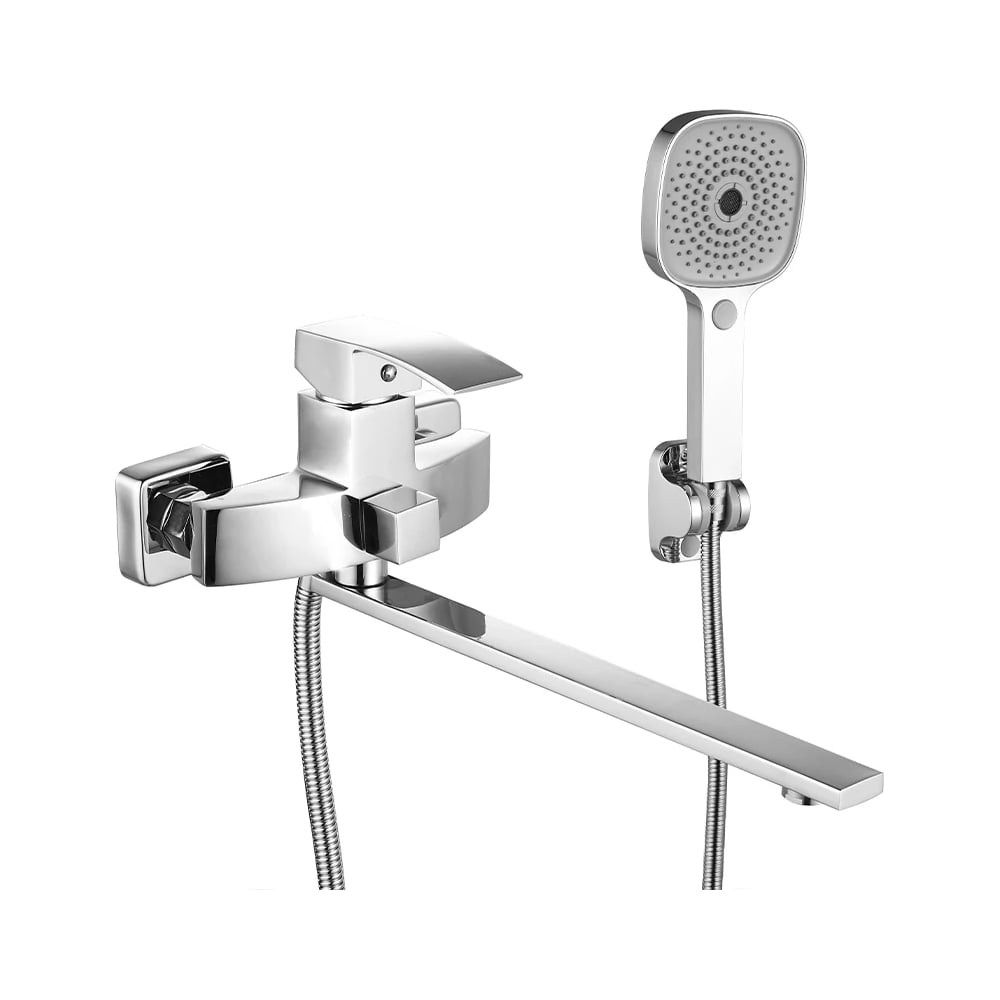 Изображение товара Смеситель для ванны ViEiR однорычажный хром с поворотным изливом V433541