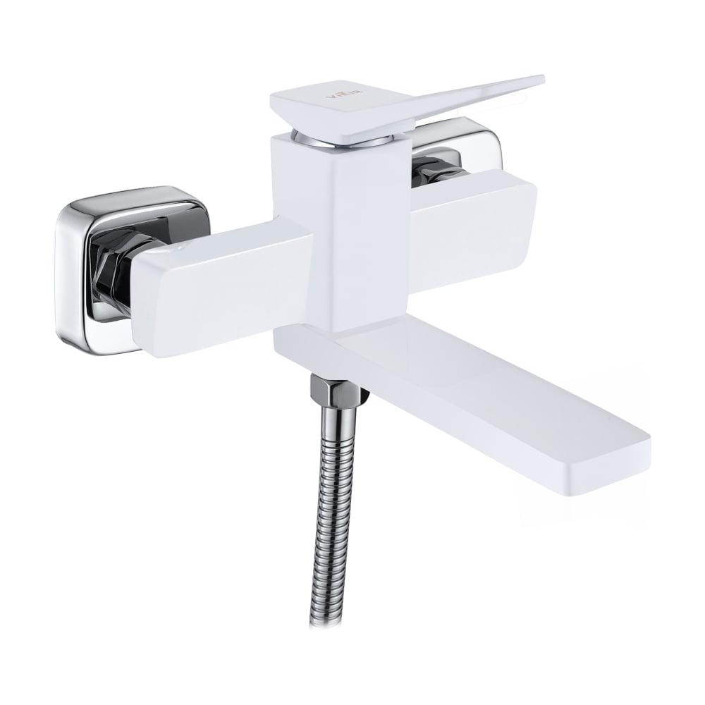 Изображение товара Смеситель для ванны и душа ViEiR однорычажный белый модель V423531-F