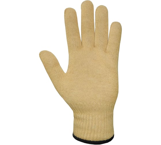 Изображение товара Перчатки СПЕЦСНАБ двойные термостойкие параарамидные (кевларовые) от порезов и высоких температур (до 400 C) 147/40/10