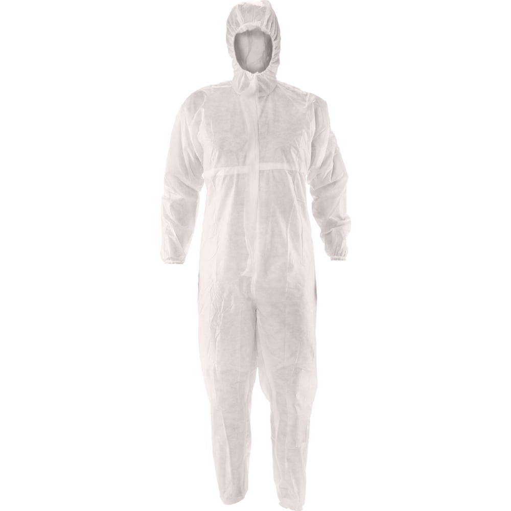 Изображение товара Защитный комбинезон МакСиз Каспер р XXXL белый антистатический спанбонд