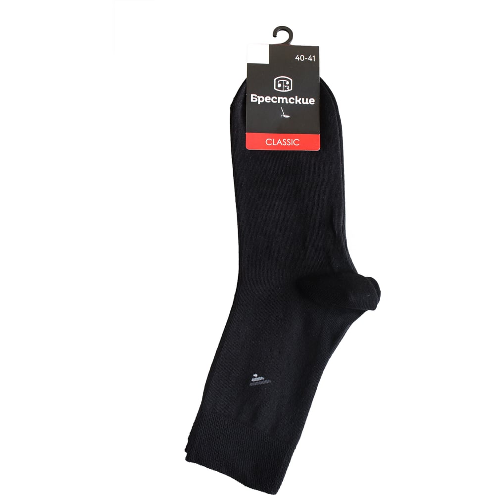 Изображение товара Мужские носки Брестские 3 пары черного цвета размер 40-41