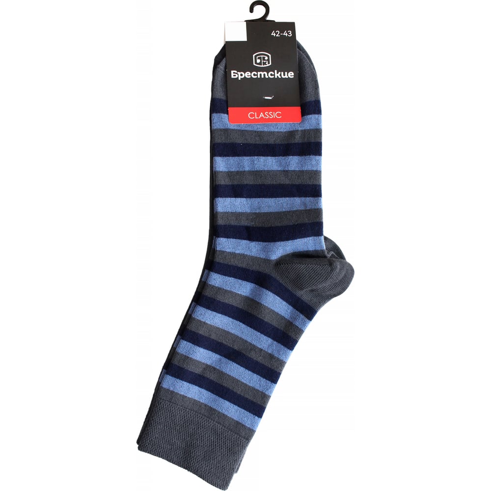 Изображение товара Носки мужские Брестские 3 пары 2122/3а темно серый-темно синий