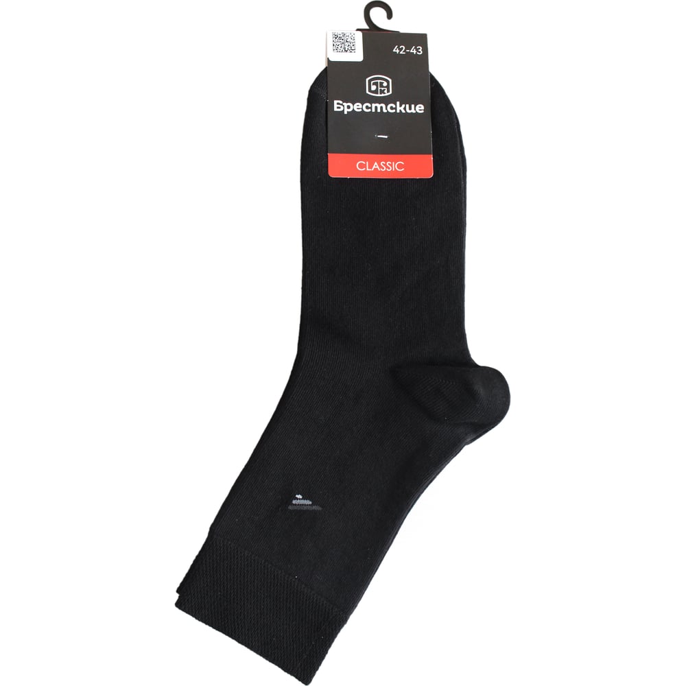 Изображение товара Мужские носки Брестские классические черные, 3 пары, размер 42-43