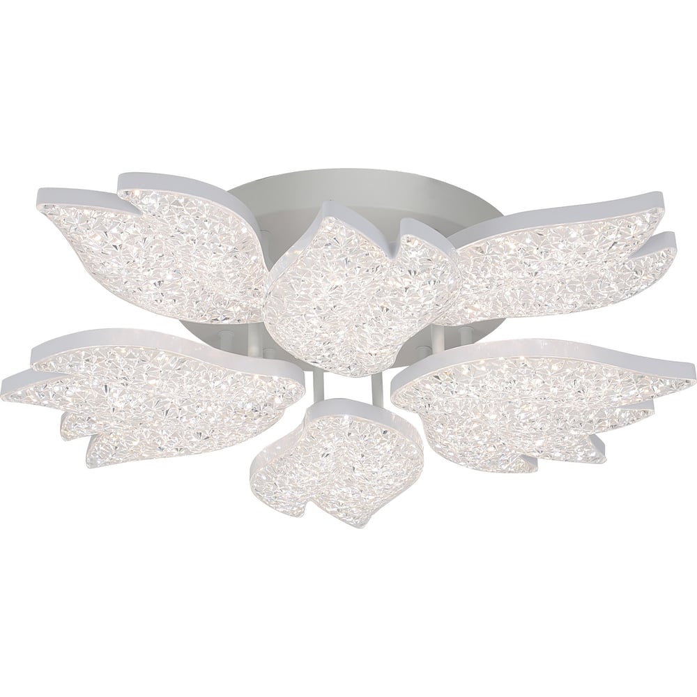 Изображение товара Люстра Schaffner Parete 4720-4+4 регулируемая светодиодная белая 65 см