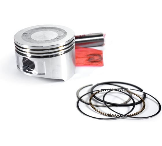 Изображение товара Поршень, кольца, поршневой палец, фиксаторы REDVOLT 170F (бензин) (70*47мм, кольца 1.5*1.5*2.5 мм) 06-182K