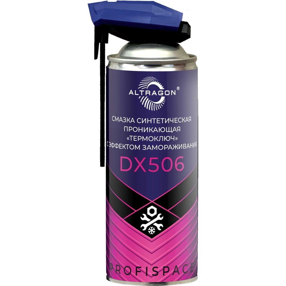 Изображение товара Синтетическая проникающая смазка ALTRAGON Термоключ DX506 0.52л аэрозоль