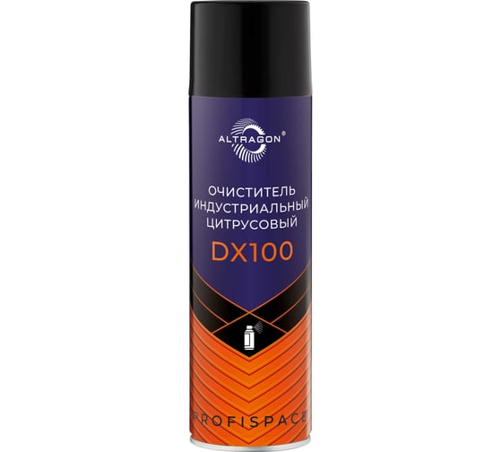 Изображение товара Очиститель индустриальный ALTRAGON цитрусовый 650 мл. DX100-10650