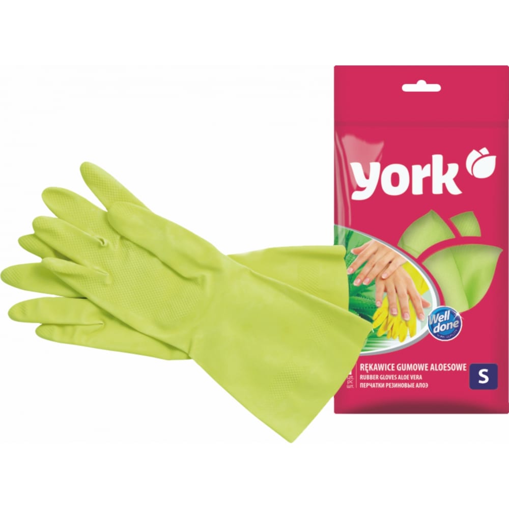 Резиновые перчатки YORK резиновые перчатки york