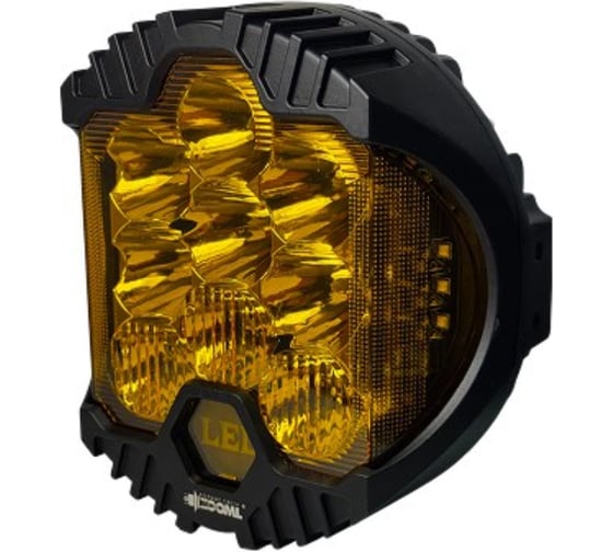 Изображение товара Рабочий свет ZOOML 10-60V 75W 3000-3500К Golden yellow (3535SMD/15, комбинированный, (Ø165х65) WL-330048HL-GY