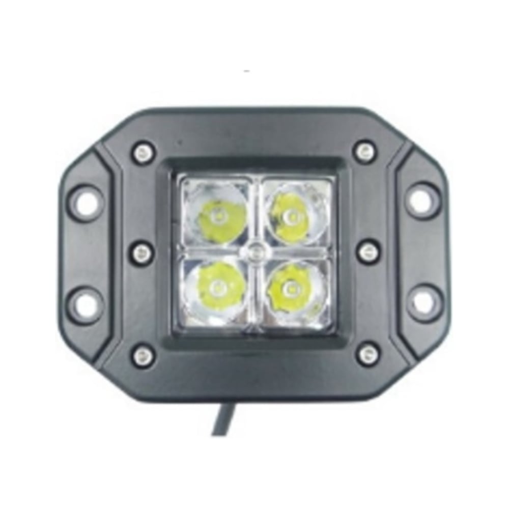 Изображение товара Рабочий свет ZOOML 9-32V 12W Cree IP67 прямоугольный 6000K WL-334027L