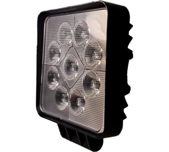 Изображение товара Рабочий свет ZOOML 9-32V 27W 6500-7000К Standard (Epistar/9, рассеянный, 110х110х30) WL-334007SL