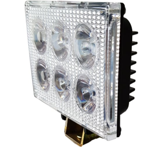 Изображение товара Рабочий свет ZOOML 10-60V 18W 6500-7000К Standard (Epistar/6, рассеянный, 110x80х40) WL-331006L