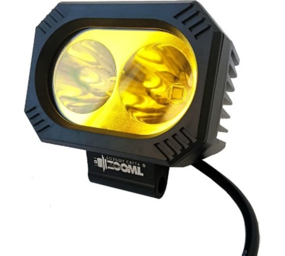 Изображение товара Рабочий свет ZOOML 10-50V 30W 3000-3500К Golden yellow (Osram/2, комбинированный 95x70x70) WL-5050201HL-GY