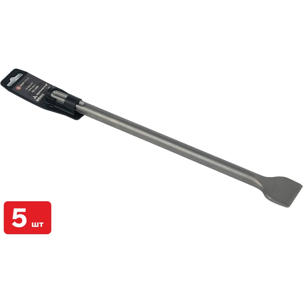 Изображение товара Зубило SAMGRUPP SDS-max 18х50х400 мм АРМАТА 5 шт SAMC-051150400-5