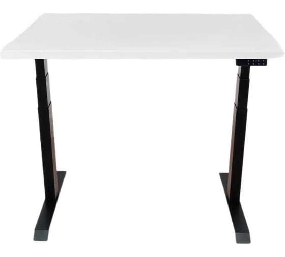 Изображение товара Стол двухмоторный с регулируемой высотой Stand PRO UPSTOL, подстолье черное и столешница МДФ Белая 140х70 Z650ВW14070