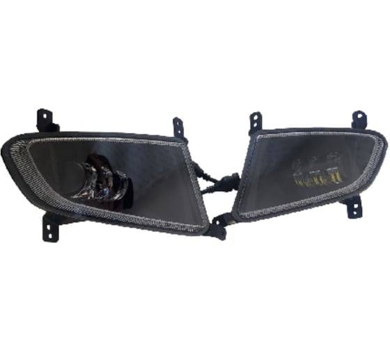 Изображение товара ПТФ ZOOML LED 12-24V 105W 6000К (Osram/28, Lada Priora (WHITE, 250x140x92)) FL-PS01