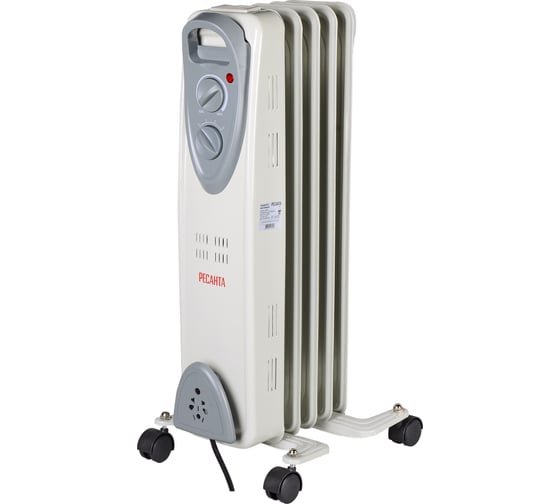 Изображение товара Масляный радиатор Ресанта ОМ-5Н 67/3/6