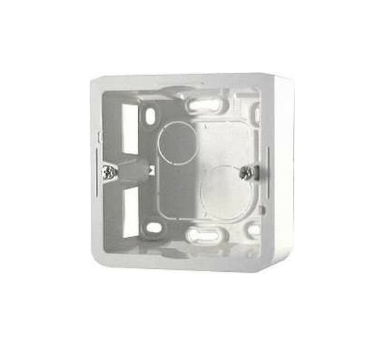Изображение товара Накладная монтажная коробка Legrand Программа Mosaic для суппорта глубина 30 мм 2 модуля 080280