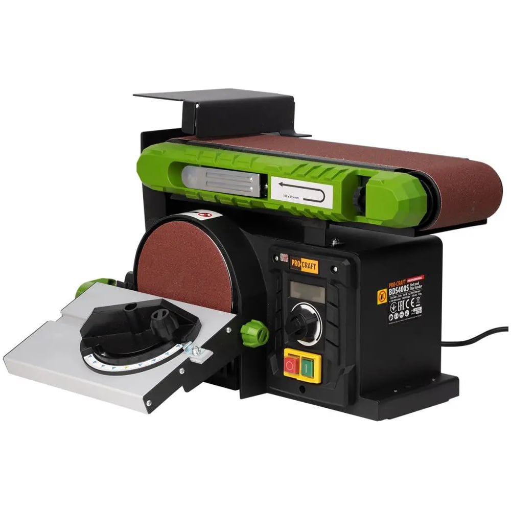 Изображение товара Дисково-ленточный шлифовальный станок Procraft BDS400S 400Вт