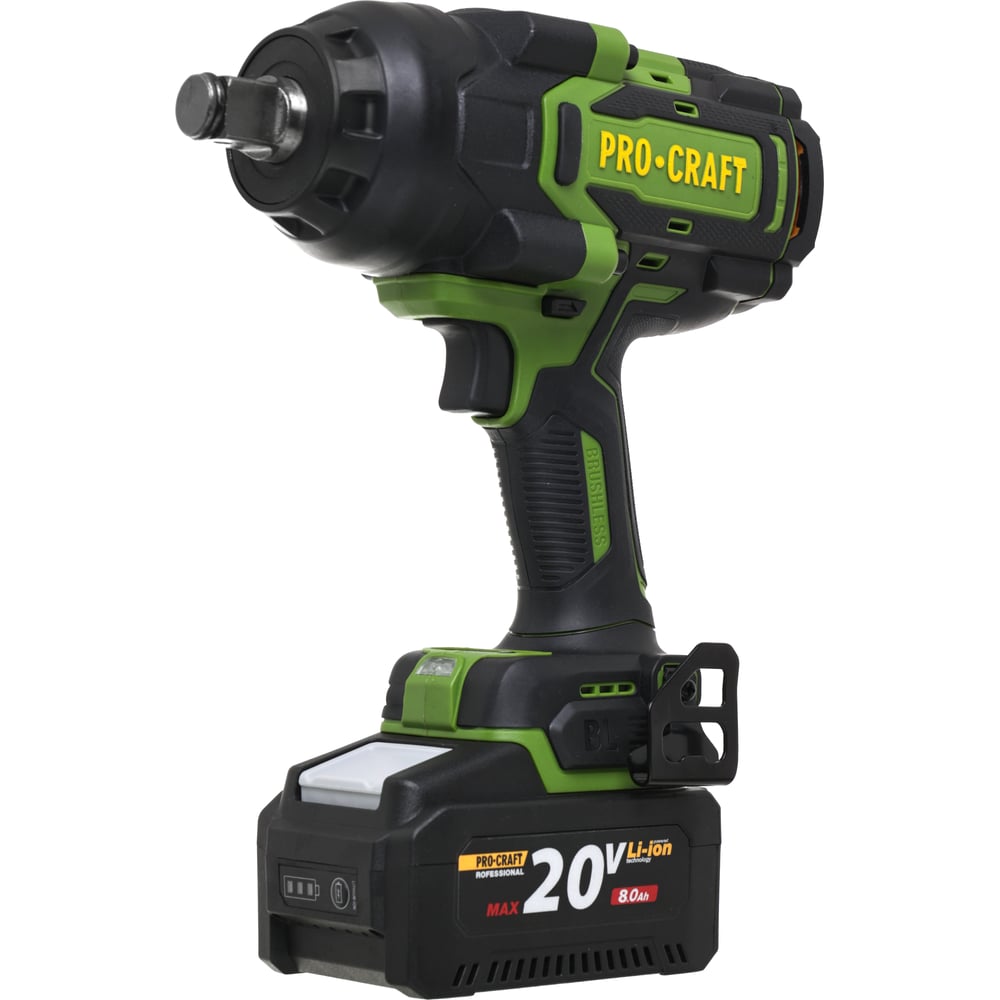 Изображение товара Гайковерт аккумуляторный PROCRAFT PWA90 20В 2100Нм с кейсом