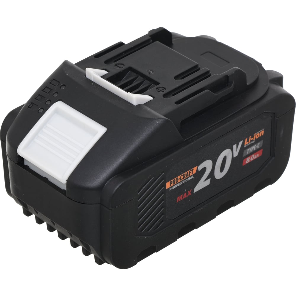Изображение товара Аккумуляторная батарея PROCRAFT BAT20/8 Li-Ion 20В 8Ач для профессиональных инструментов