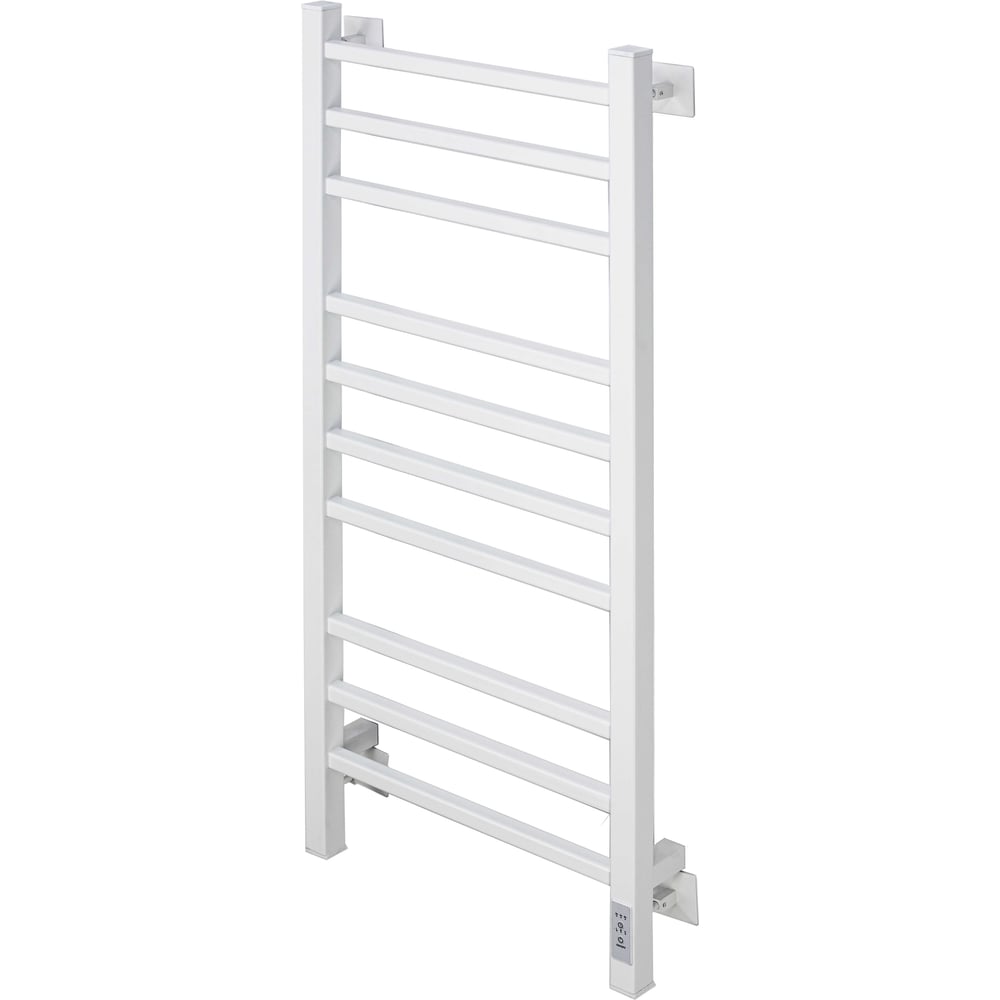 Изображение товара Электрический полотенцесушитель Comfysan Pioli-K EC-10 100/40 белый, квадратный профиль