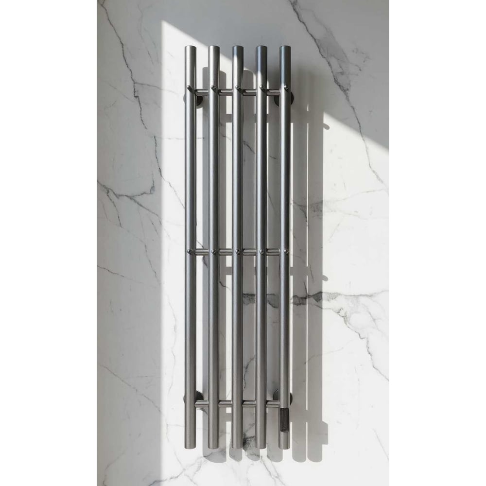 Изображение товара Электрический полотенцесушитель Comfysan Alto EC-5 120/24 оружейная сталь