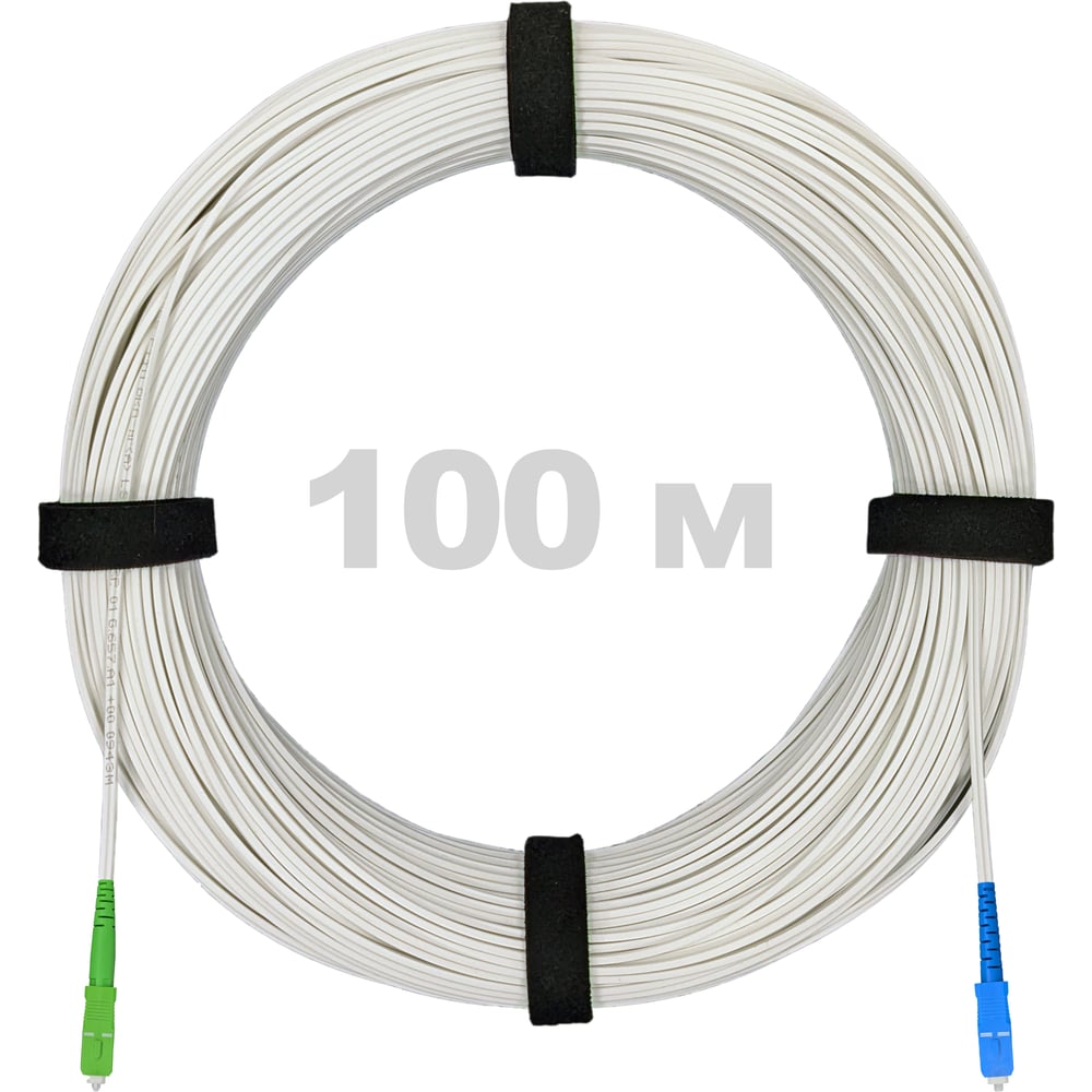 Изображение товара Патч-корд оптический ENGINOVA FTTH 100 м SC/APC-SC/UPC белый