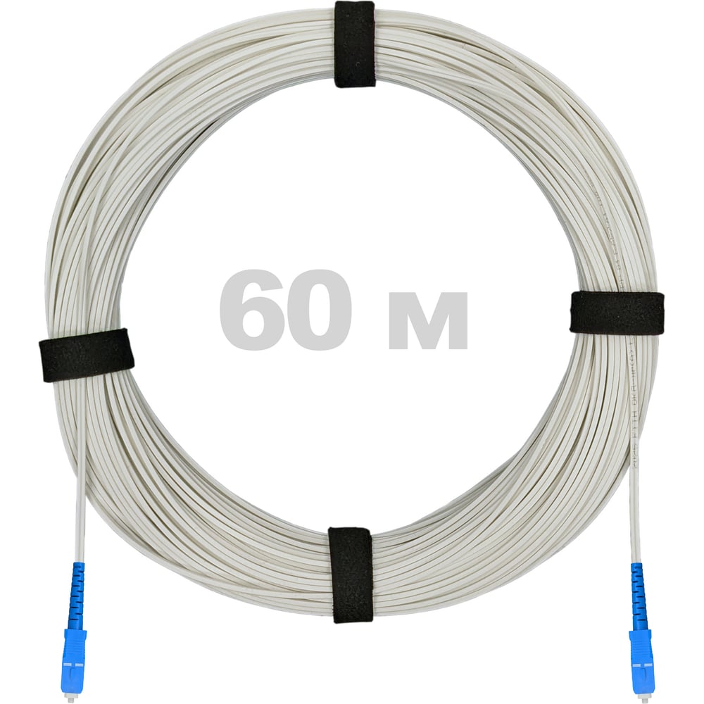 Изображение товара Патч-корд оптический ENGINOVA FTTH 60 м белый 2SC/UPC