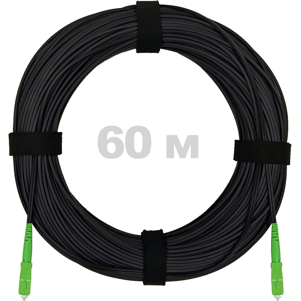 Изображение товара Патч-корд оптический ENGINOVA G.657 LSZH 60 м 2SC/APC черный