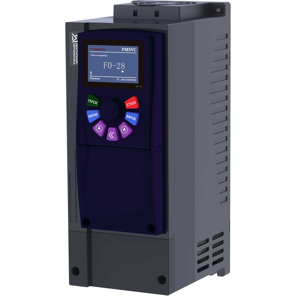 Изображение товара Частотный преобразователь 4кВт 380В DE0040G3 Доступная Автоматика