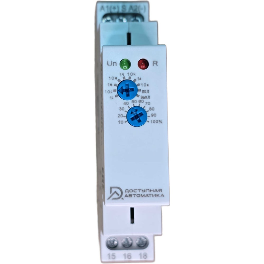 Изображение товара Реле задержки выключения Доступная Автоматика 16А 12-240В AC/DC DR-B1-240