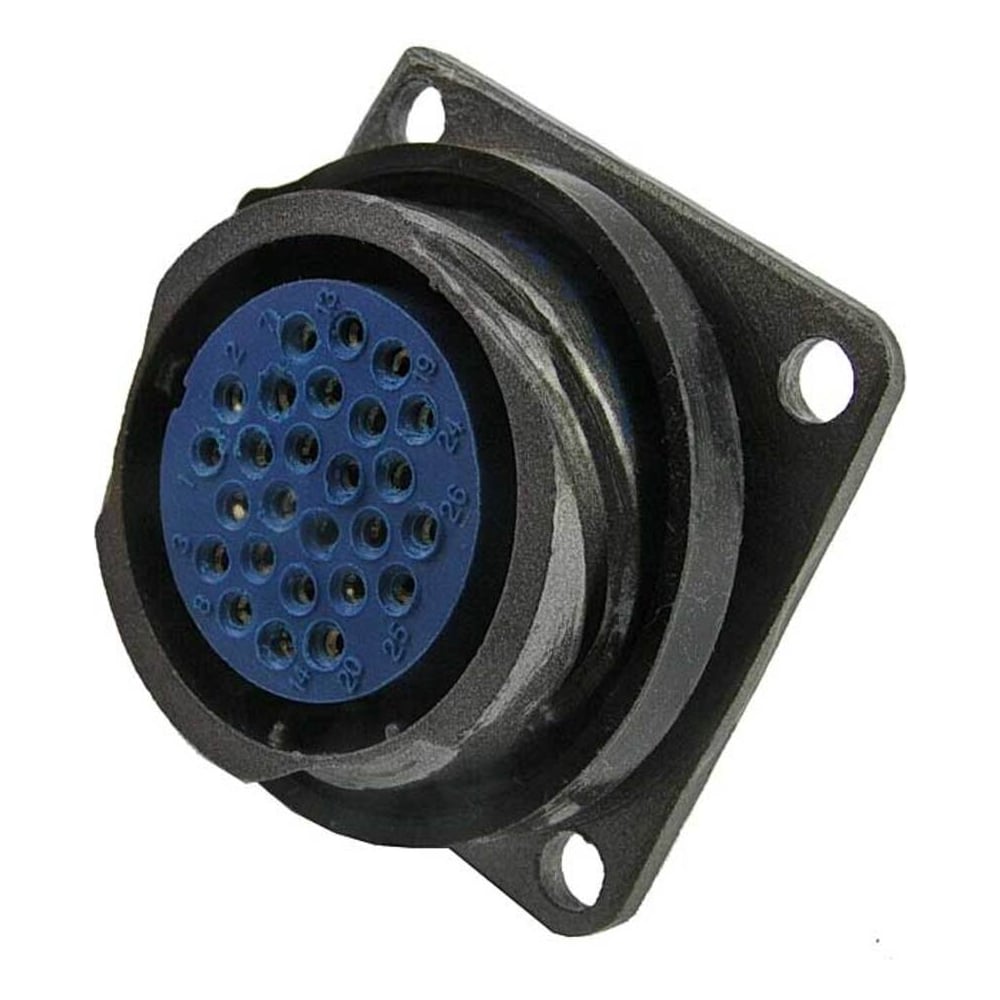 Изображение товара Разъем RUICHI FQ24-26pin ZK 107009 для наружной установки IP67 алюминиевый