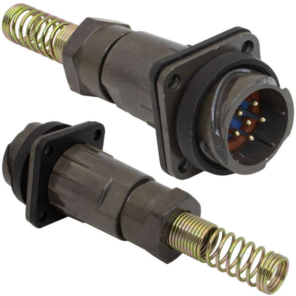 Изображение товара Разъем RUICHI FQ18-6pin ZPJ-8 126208 высокопрочный и влагозащищенный