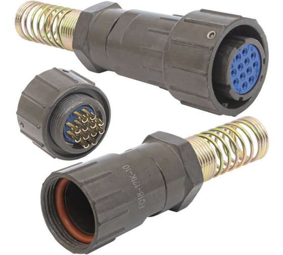 Изображение товара Разъем RUICHI FQ18-12pin TK-10 106963