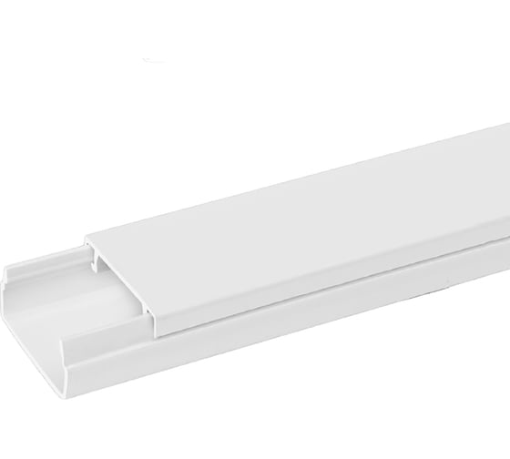 Изображение товара Кабель-канал TDM ELECTRIC белый 20х10, 2 метра, упаковка 9 штук SQ0402-3804