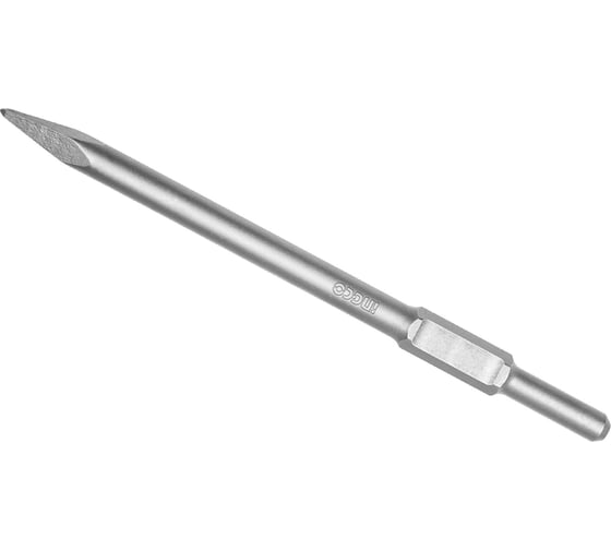 Изображение товара Зубило пикообразное INGCO Hex 30x400 мм INDUSTRIAL DBC03340011
