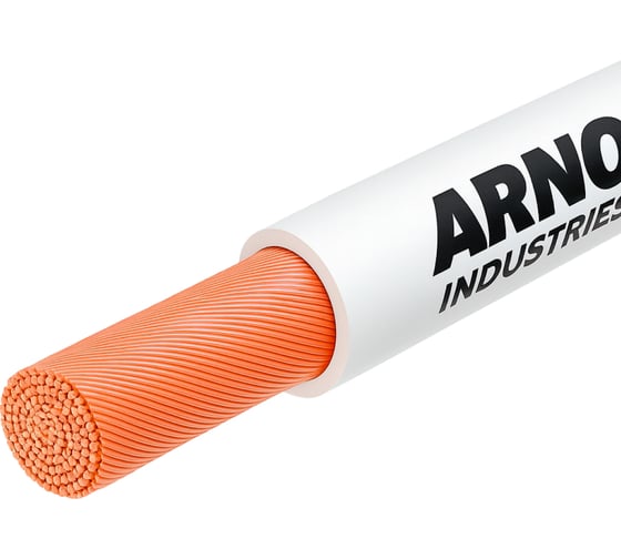 Изображение товара Провод силовой ARNO INDUSTRIES медный, 100м, ПуГВнг(А)-LS 1х1.5 белый, многопроволочный, гибкий, LS низкое дымо-газовыделение, для проводки ТРТС 86555361