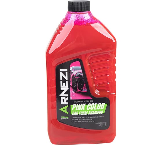 Изображение товара Автошампунь Arnezi розовая пена Pink Color Car Foam 1000мл N5011000