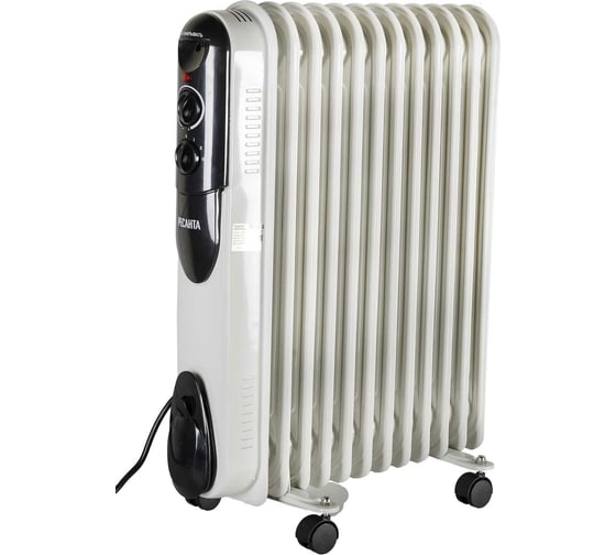 Изображение товара Масляный радиатор Ресанта ОМПТ-12Н 67/3/5