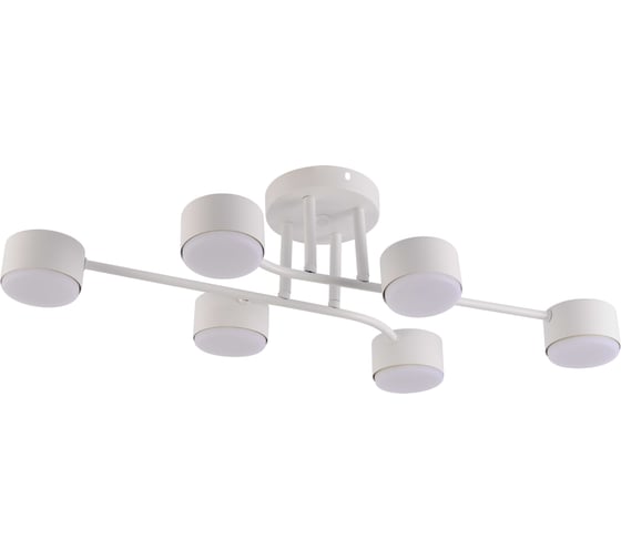 Изображение товара Люстра Schaffner Spazio 4275-6, цвет белый, 90 Вт Spazio 4275-6 WH