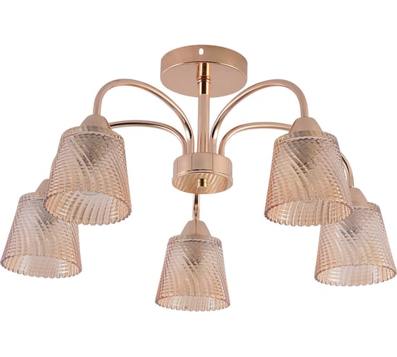 Изображение товара Люстра Schaffner Grueso 4120-5, цвет золото, 200 Вт Grueso 4120-5 FGD