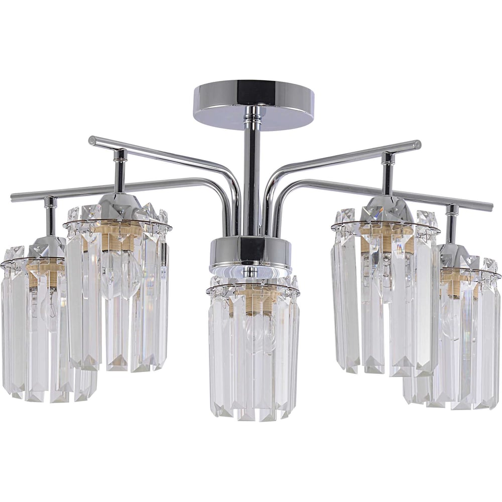 Изображение товара Люстра Schaffner Ladra 4250-5 хром 300 Вт 5 ламп