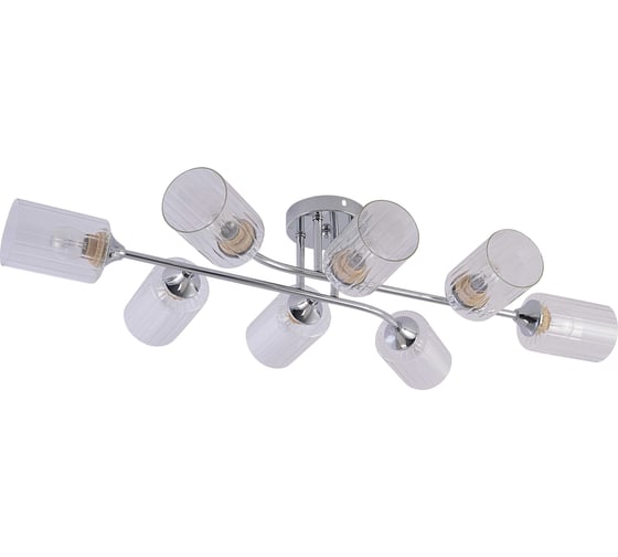 Изображение товара Люстра Schaffner Grumo 4220-8, цвет хром, 480 Вт Grumo 4220-8 CR