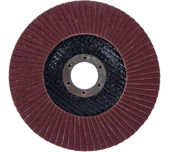 Изображение товара Круг шлифовальный лепестковый 125х22,23 конический А40 10 штук в упаковке DCUT DC2310351125