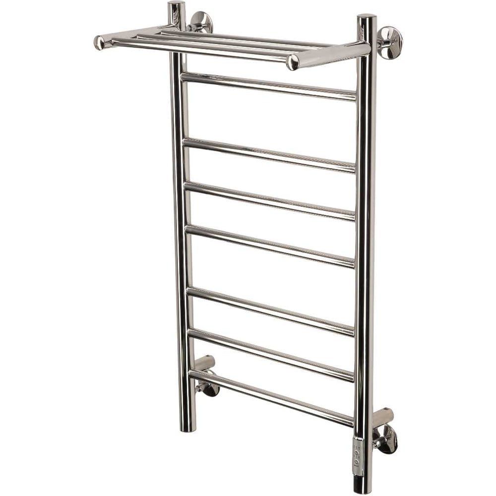 Изображение товара Электрический полотенцесушитель Luce EC-8 80/40 с полкой хромированный Comfysan